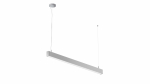 LUMINES CLARO Linear LED Luminaire - silver anodized - 4000K - 120cm